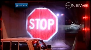 Australian method against careless drivers